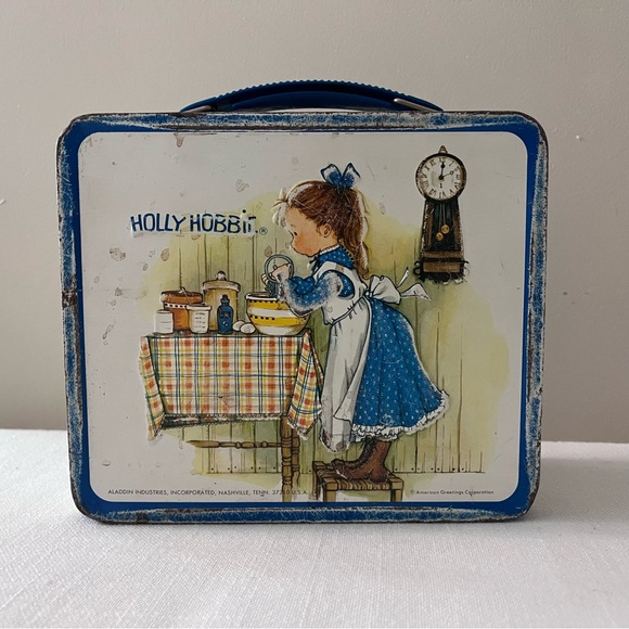Vintage 1970’s Holly Hobby Metal Lunchbox with Thermos - Picture 2 of 14